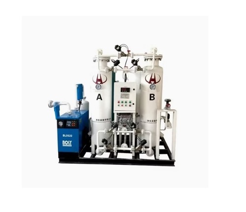 95% Purity Psa Oxygen Generator Work with Oil Free Three Stages Oxygen Booster Compressor