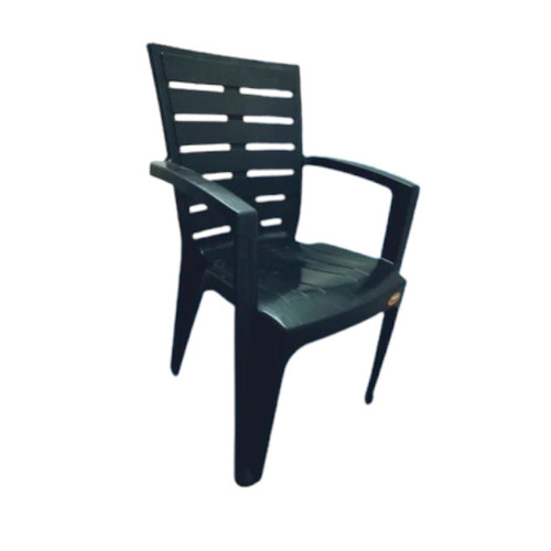 Black Outdoor Plastic Chair