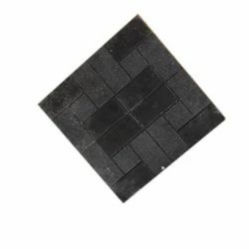 Black square tile