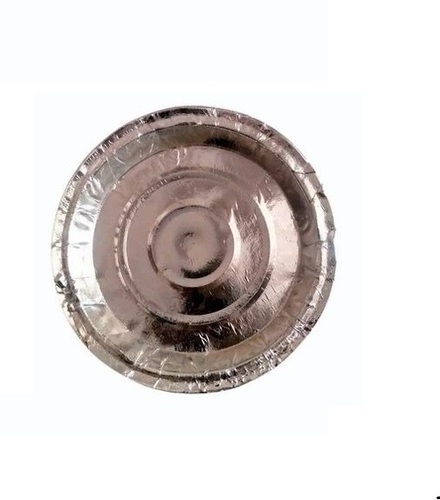 Disposable Silver Foil Paper Plate