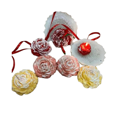 Flower Shape Decorative Candles