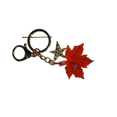Golden Metal Keychain