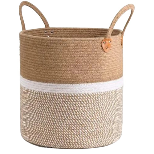 Jute Basket Storage