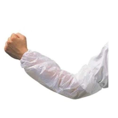 Nonwoven Disposable Hand Sleeves - Color: White