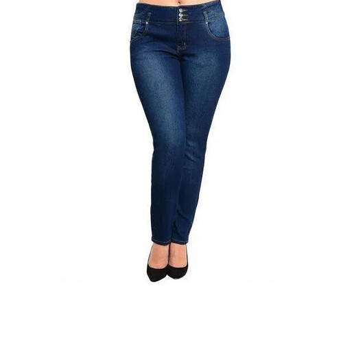 Premium Blue Denim Ladies Jeans
