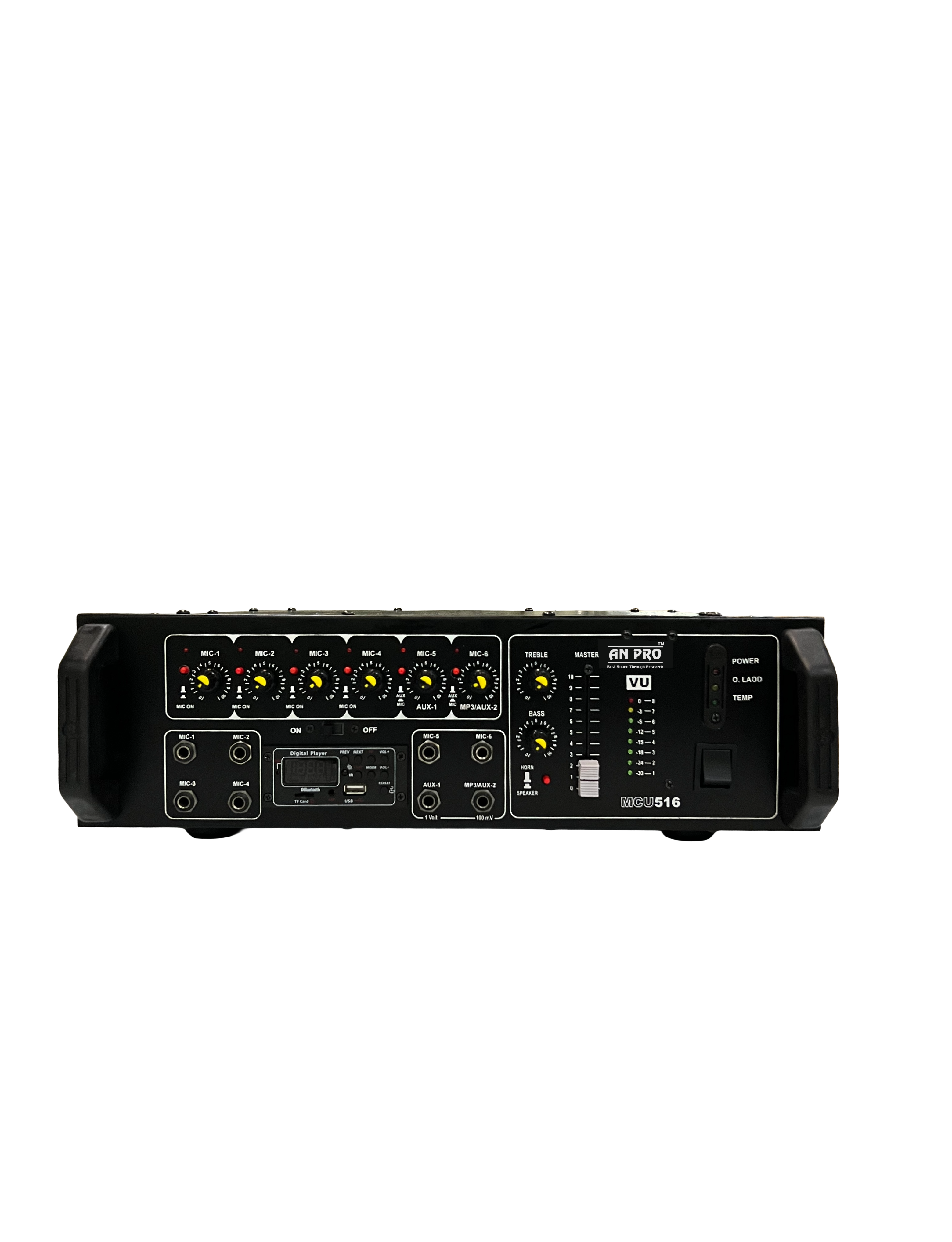 AnPro MCU516 Public Address (PA) Mixer Amplifier