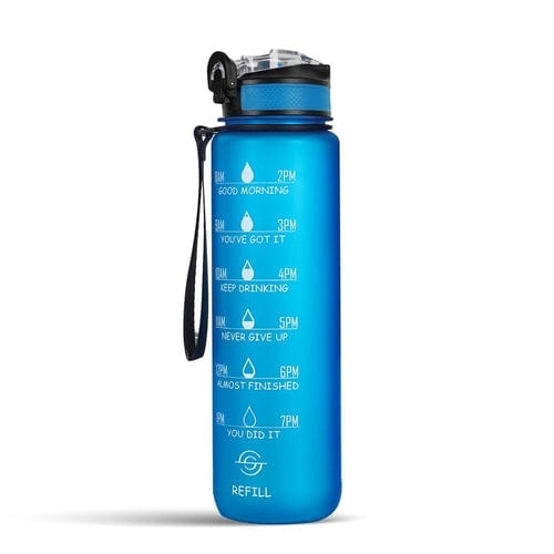 Blue Water Bottle