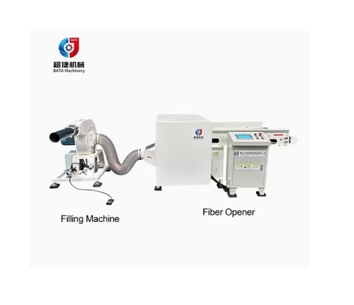 Fiber Opening Carding Machine and Fiber Pillow Filling Machine Textile Machine