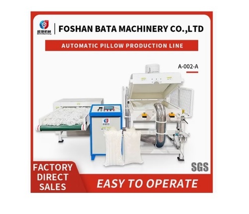 Opening Cotton Sofa Cushion Making Stuffing Machine Automatic Fiber Filling Machine For Pillows - Color: Grey