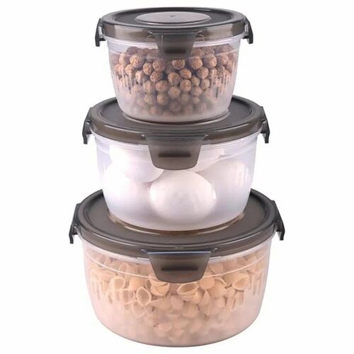 Round Kitchen Container - Food Safety Grade: Yes