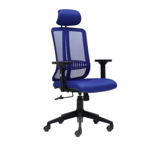 Blue Mesh Office Chair