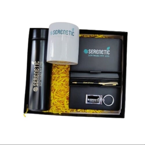 Corporate Gift Set - Color: White And Black