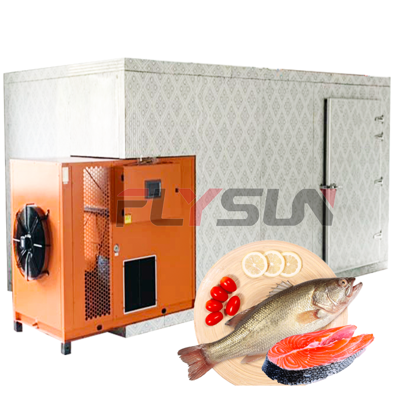 Food Grade Rying Machine Seafood Dehydrator Perch And Tilapia Drying Room