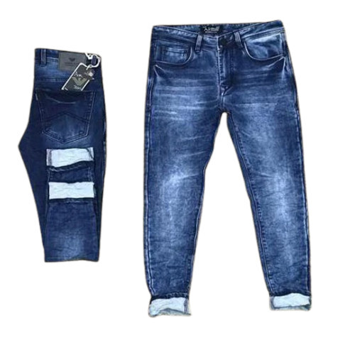 Gents Stylish Jeans - Color: Blue
