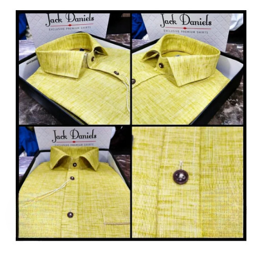 Mens Yellow Shirt