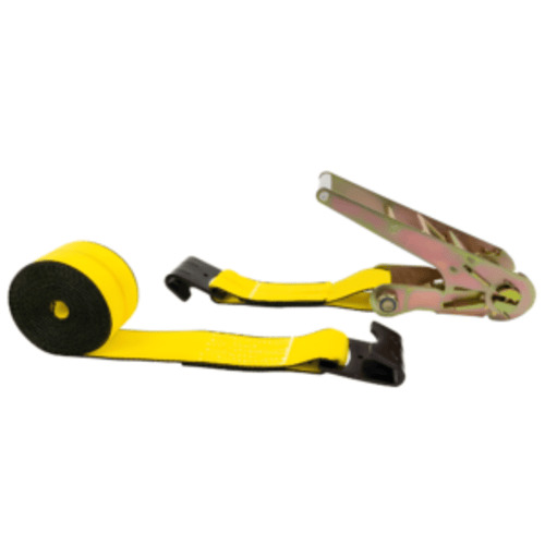 2 X 30 Inch Tie Down Ratchet Straps - Attributes: Durable