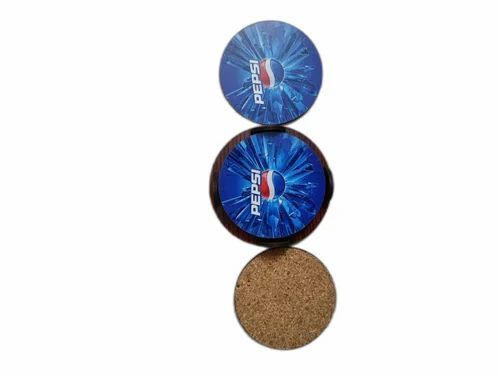 Mdf Cork Tea Coasters