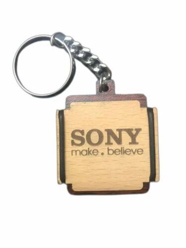 Mdf Printed Keychain