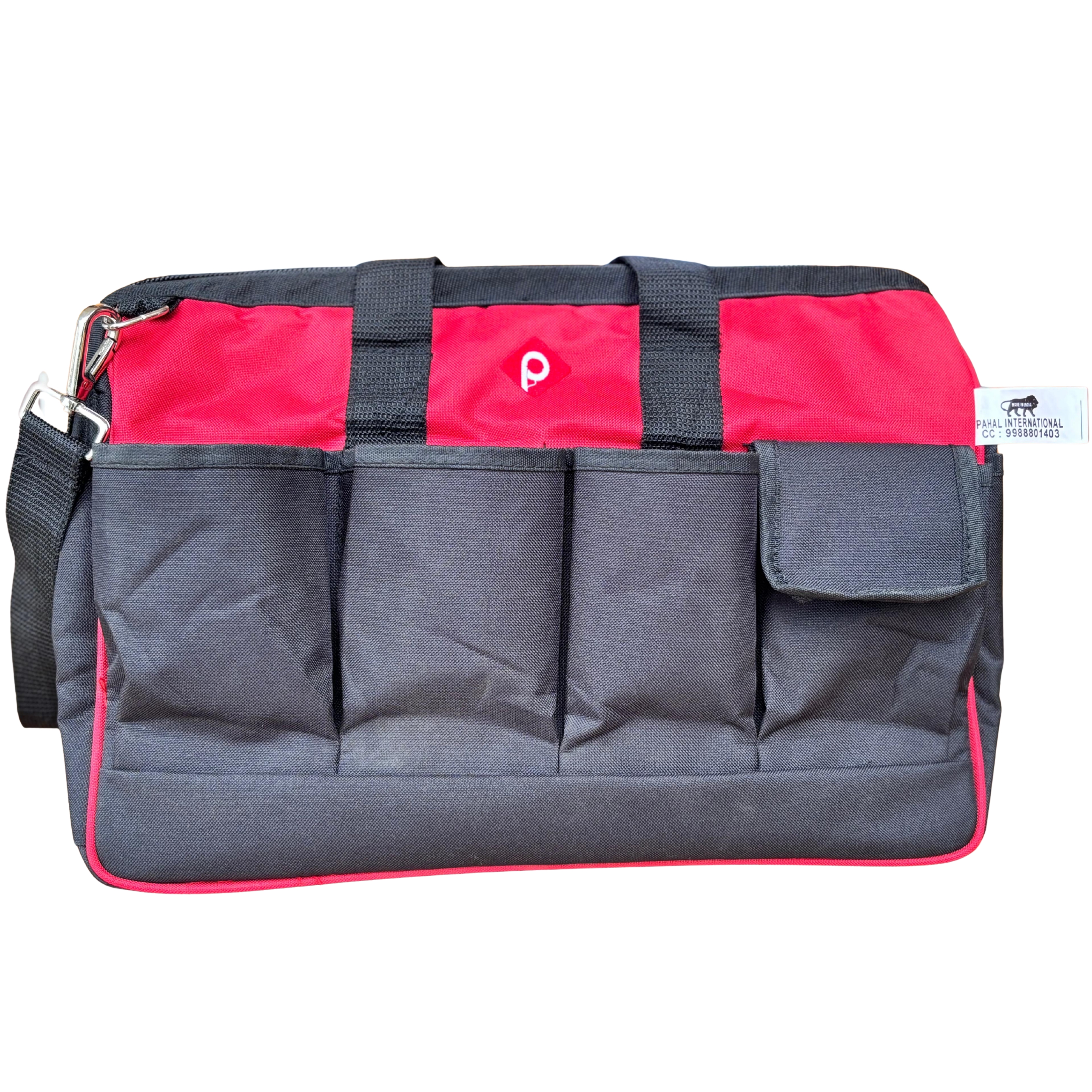 Pahal Nylon Tool Bag With Pockets
