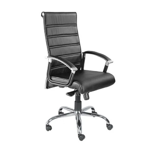 Black Leather Office Chair