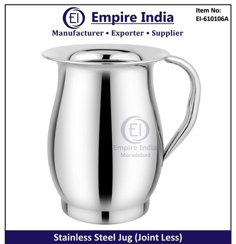 Jointless Stainless Steel Jug - Capacity: 2 Ltr