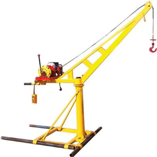 Yellow Electric Monkey Crane