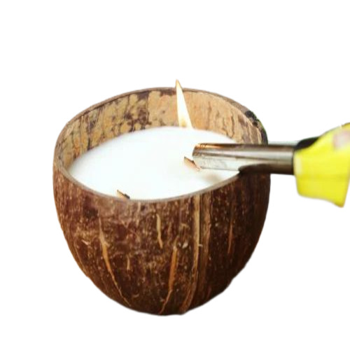 Coconut Shell Candle