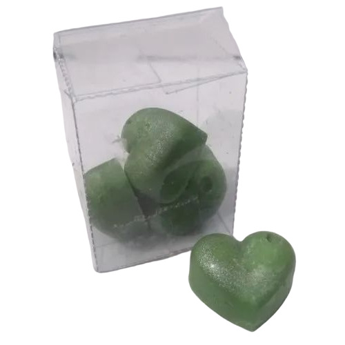 Green Heart Candles