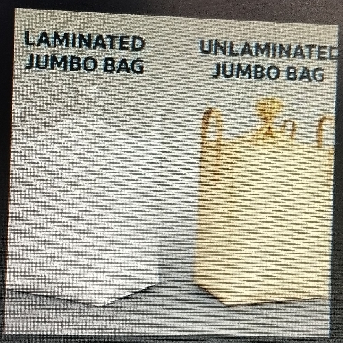 Laminated paper bag