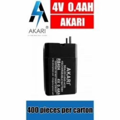 Sealed Akari Battery 4v 0.4 Ah