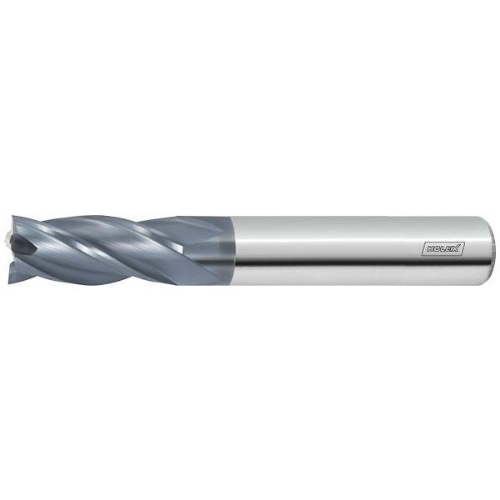 Silver Carbide Tip End Mill