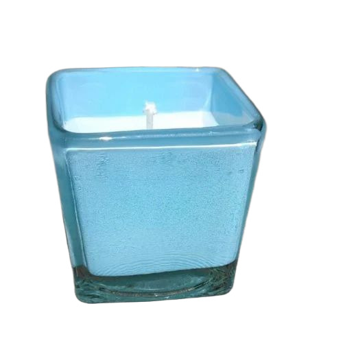 Square Jar Decorative Candle