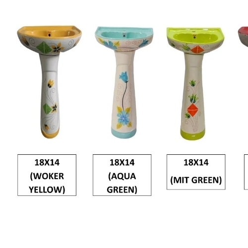 Vitrosa Design Wash Pedestal Set