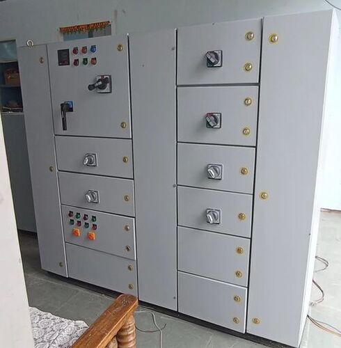 White Electric Control Panel