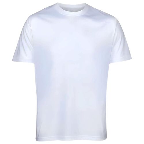 White Polyester T Shirt - Age Group: 2