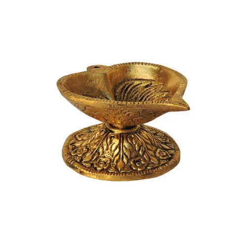 AJN-33 Brass Diya Stand