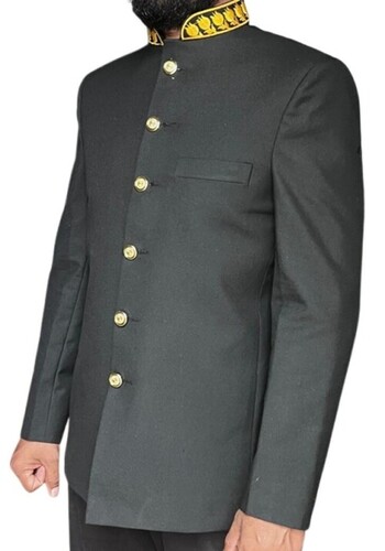 Men Blazer - Color: Black