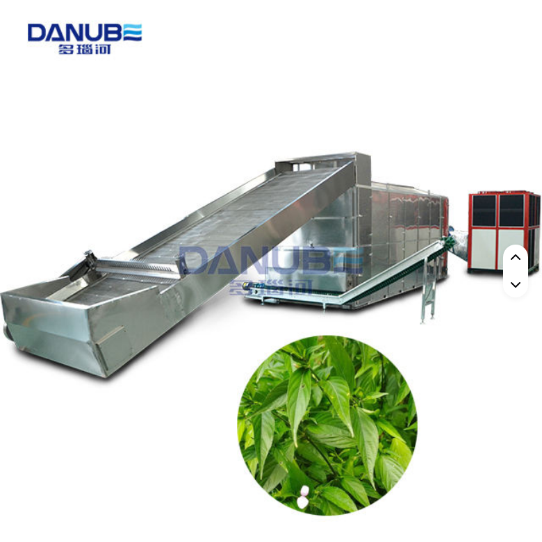 Temperature Adjustable Mesh Belt Herbal Dryer Machine - Color: Customized