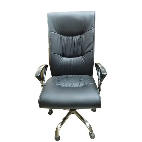 Black High Back Leather Office Chairs