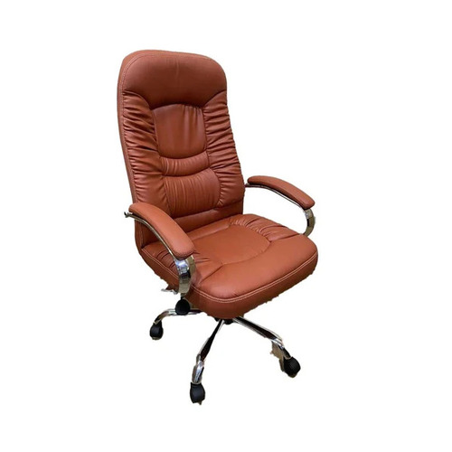 Brown High Back Office Leather Chair