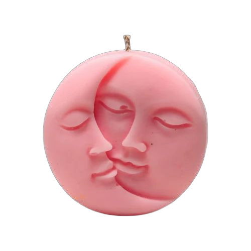 Decorative Pink Round Candles