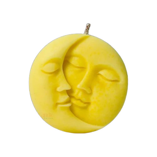 Decorative Yellow Round Candles