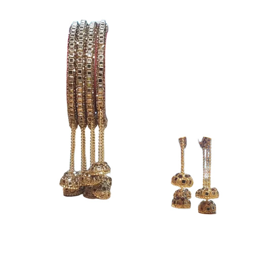 Fancy Latkan Bangle Set