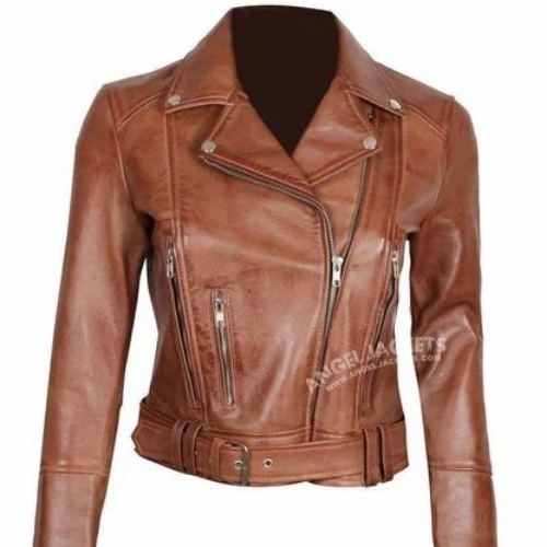 Ladies Leather Jacket