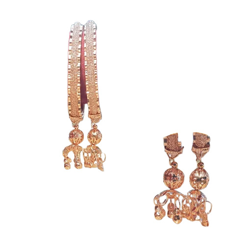 Metal Hanging Bangles Set