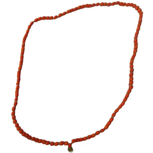 Orange Moonga Mala