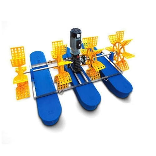 Paddle wheel aerator hdpe float