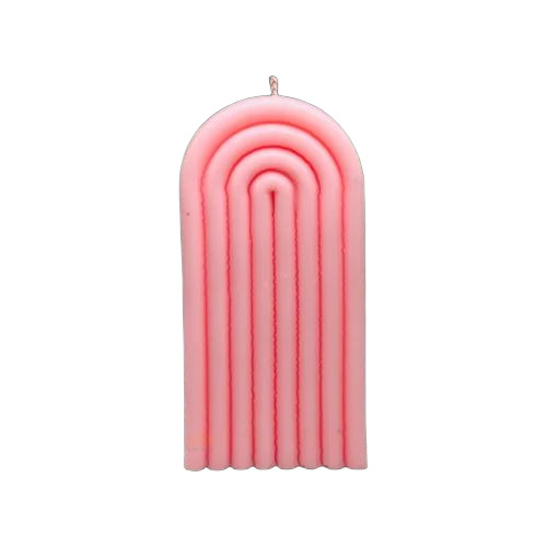 Rainbow Arch Pink Candles