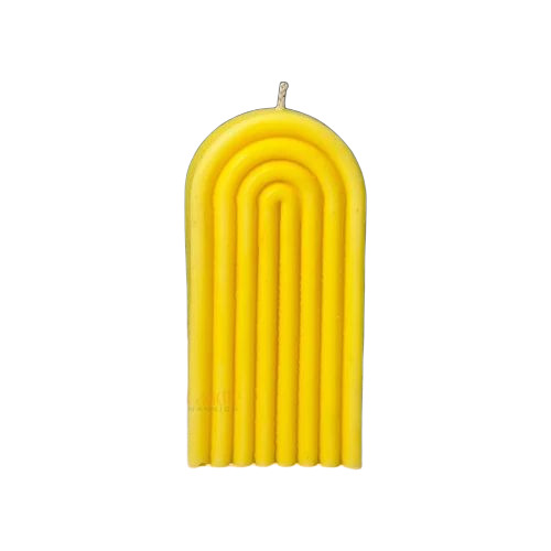 Rainbow Arch Yellow Candles
