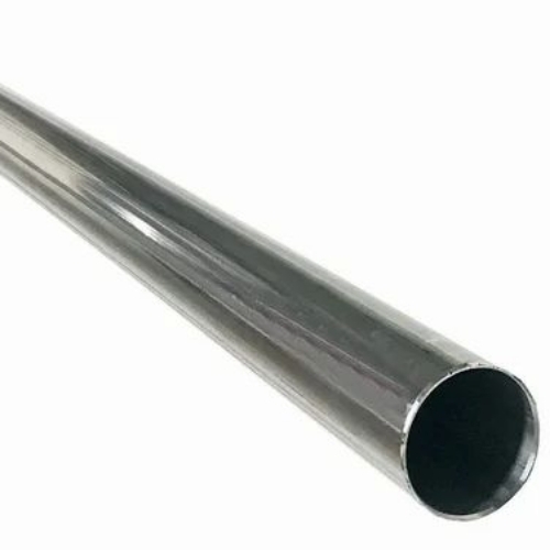 Stainless Steel Round Pipe - Stainless Steel, Silver, Grade A, Corrosion Resistant, Welded Connection, Fine Finished